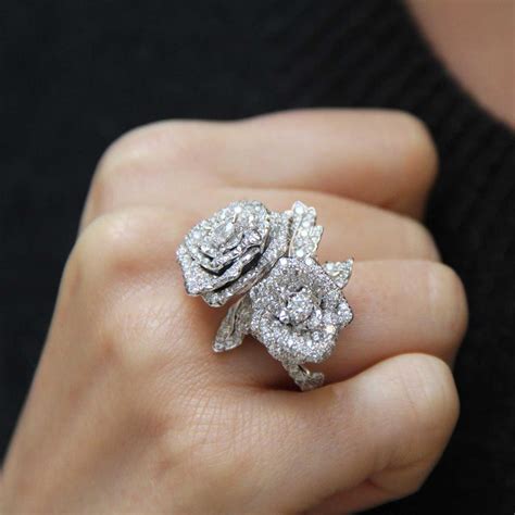 dior flower ring|dior rings for women.